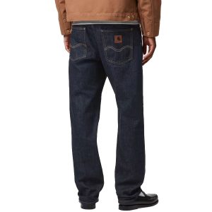 Calça Carhartt Wip Mens MARLOW "Edgewood" Denim 12oz - Image 3