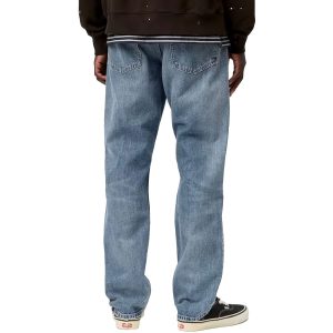 Calça Carhartt Wip Mens MARLOW "Edgewood" Denim 12oz - Image 3